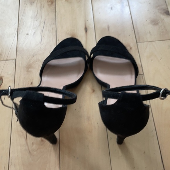 ASOS Skinny strap suede sandals 10 WIDE - Picture 3 of 5